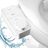 WyldSenc Bidet Einsatz für Toilette, Po Dusch WC Aufsatz, Nicht-Elektrischer,...